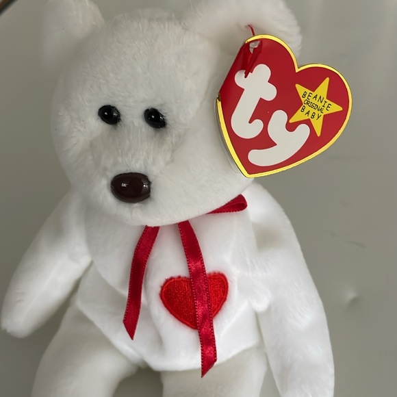1993 Valentino the Bear Beanie Baby - Picture 4 of 8